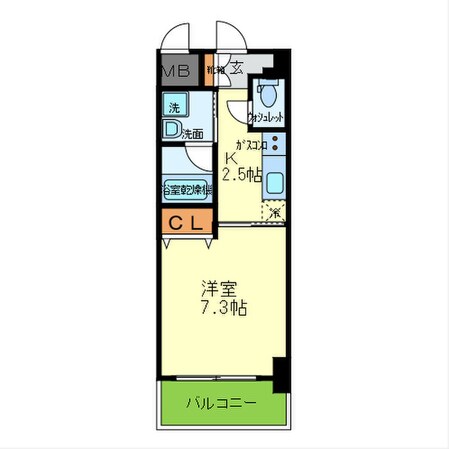 ザッツコート浜町の物件間取画像